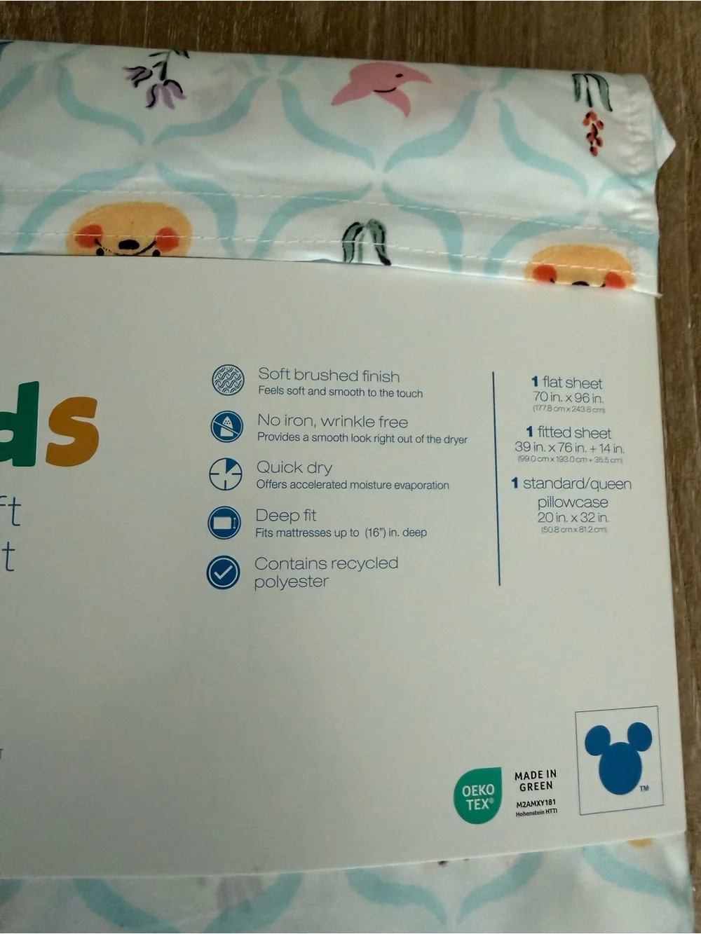 Disney’s Winnie the Pooh Extra Soft 3PC bedding sheet set Twin NEW
